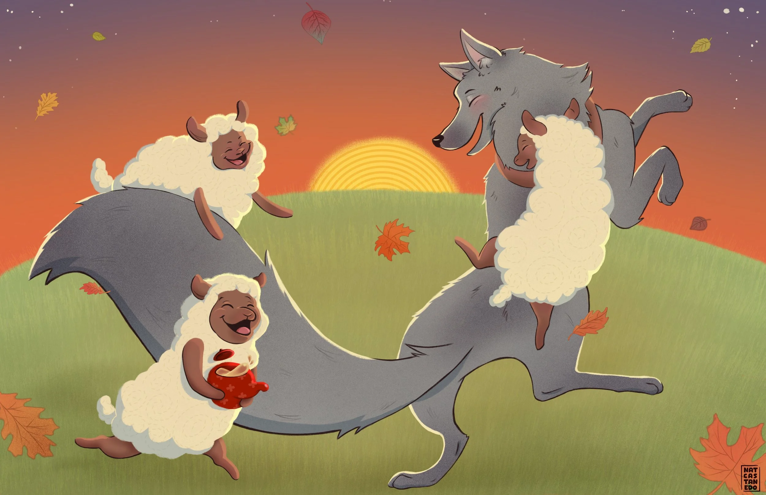 3 little sheep and wolf.jpg