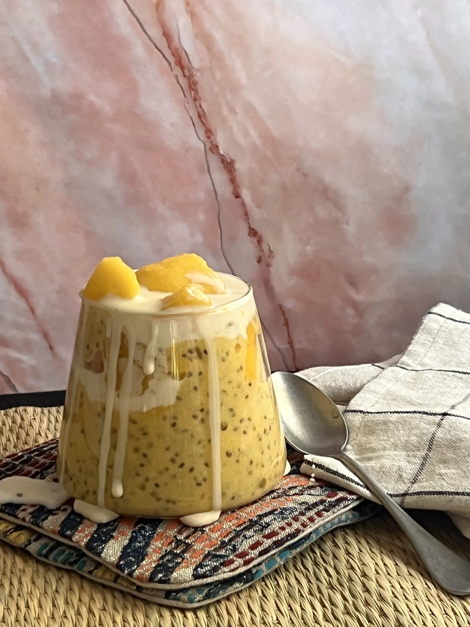 Mango Chia Seed Pudding