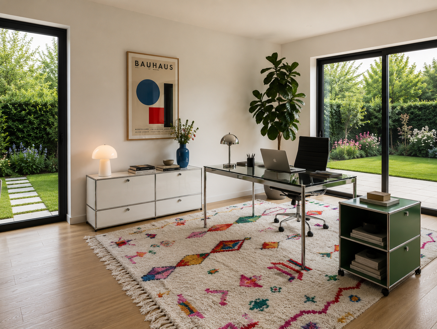 Visualisierung Arbeitszimmer 