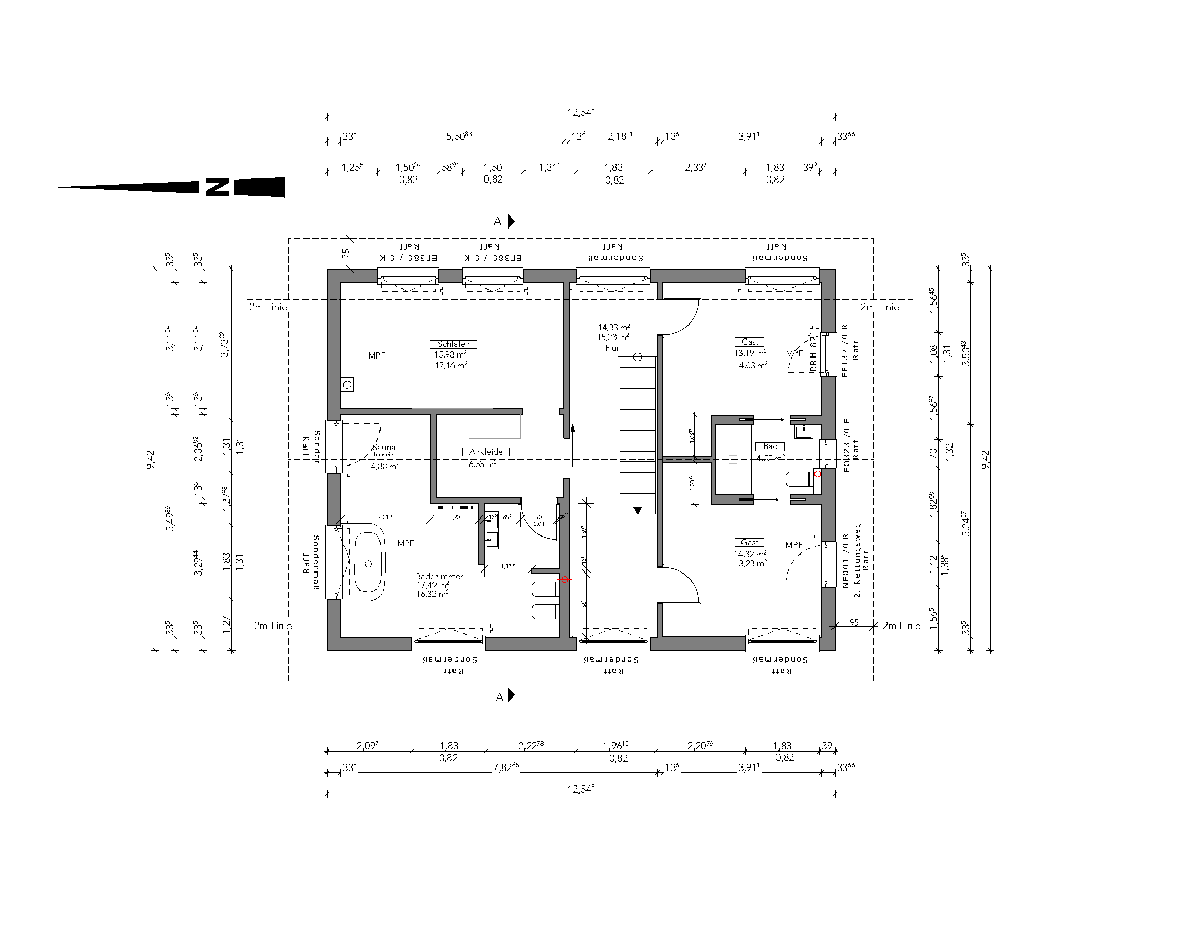 Grundriss OG