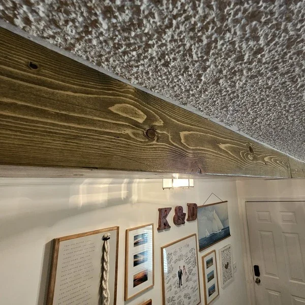 Wood Beam Installation