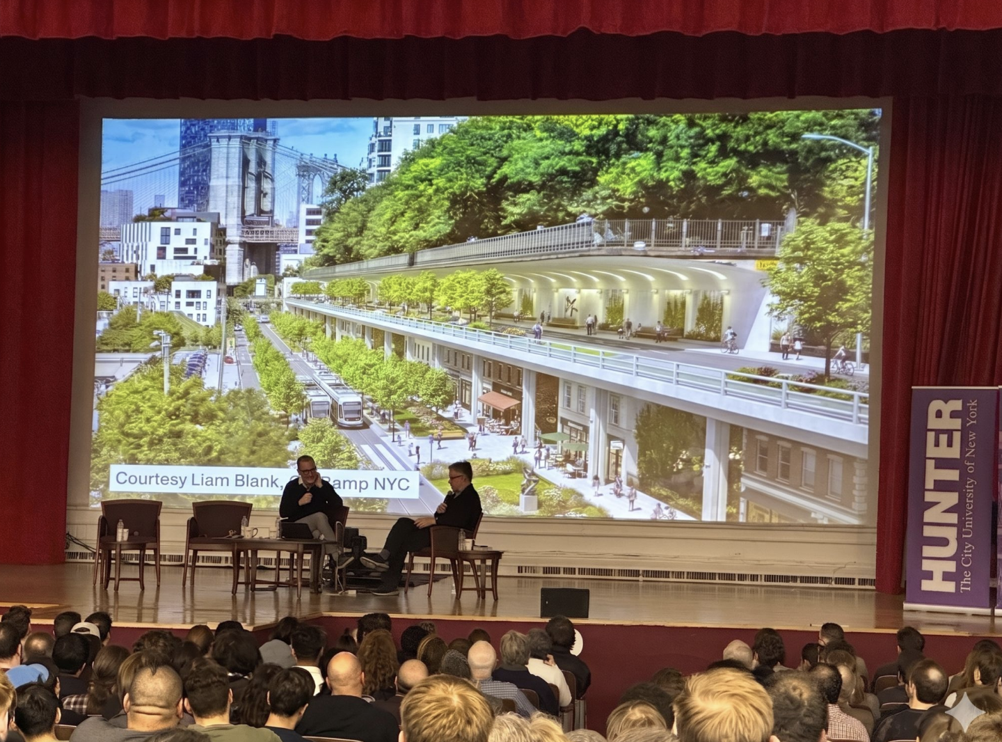 A Packed House at Hunter College, featuring Off-Ramp