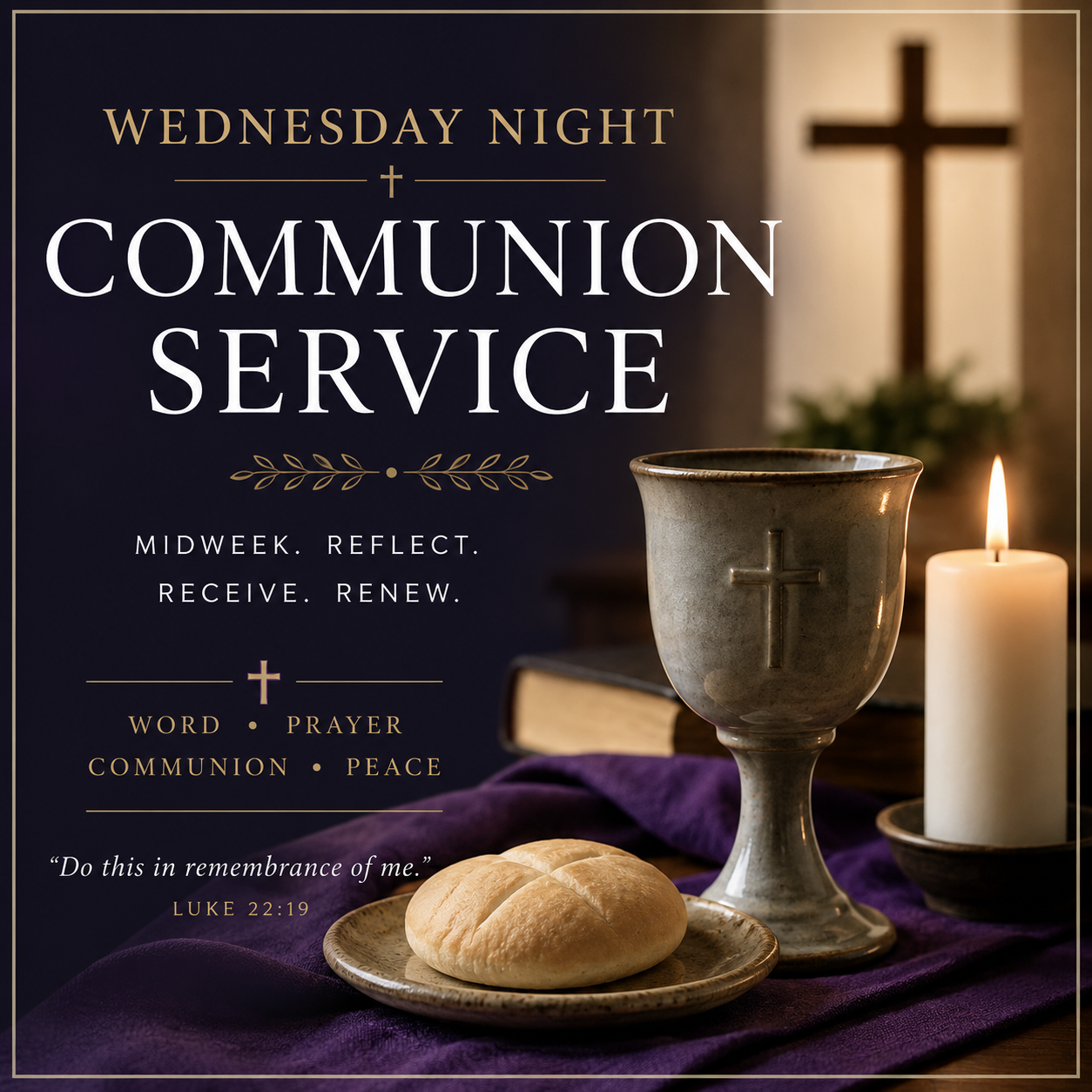Wednesday Evening Communion Service