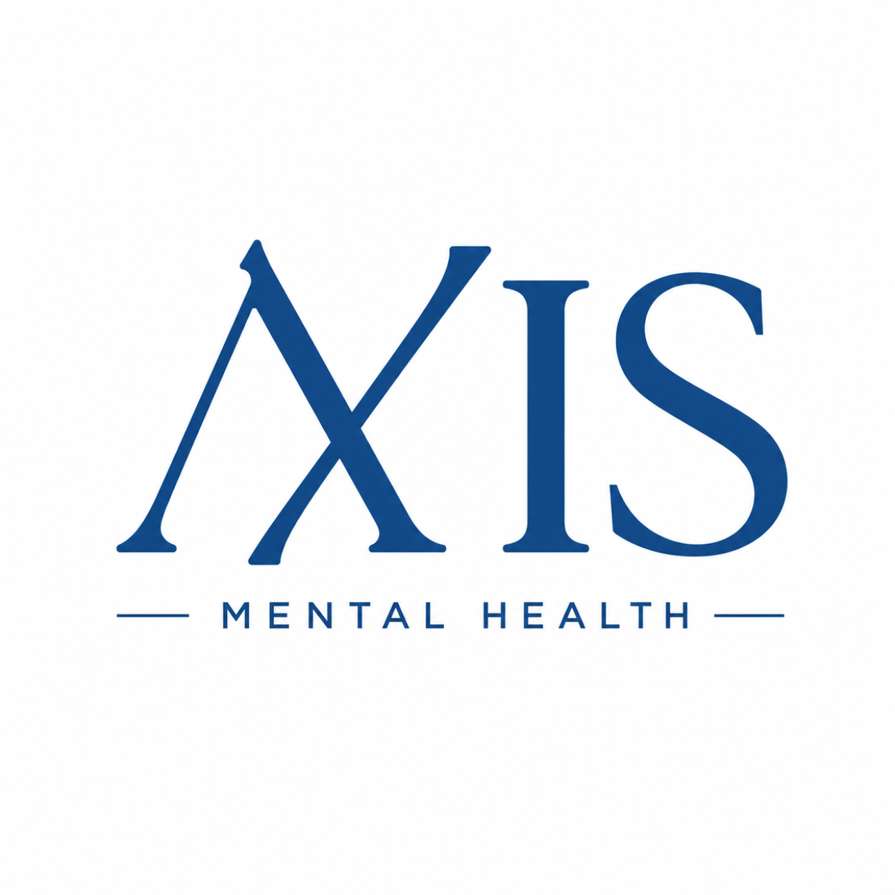 Logo for NAMI, National Alliance on Mental Illness, with blue text on a white background.