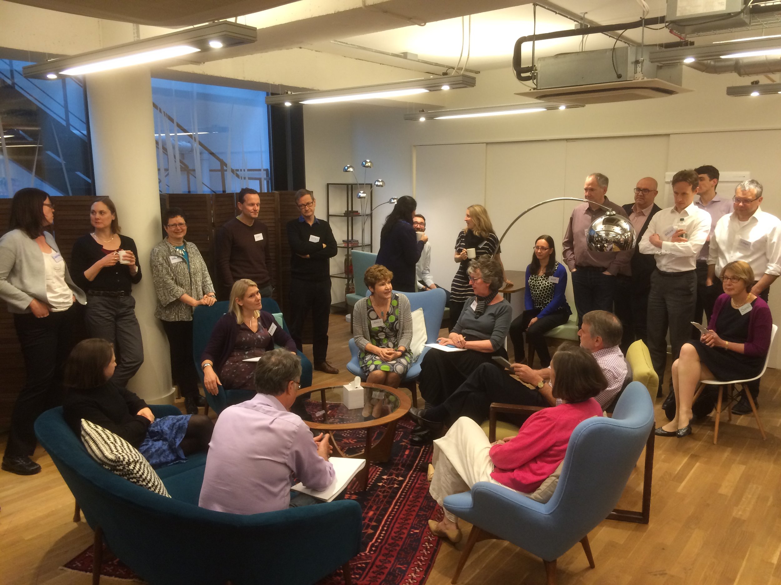 Senior leadership strategic breakout session and discussion.