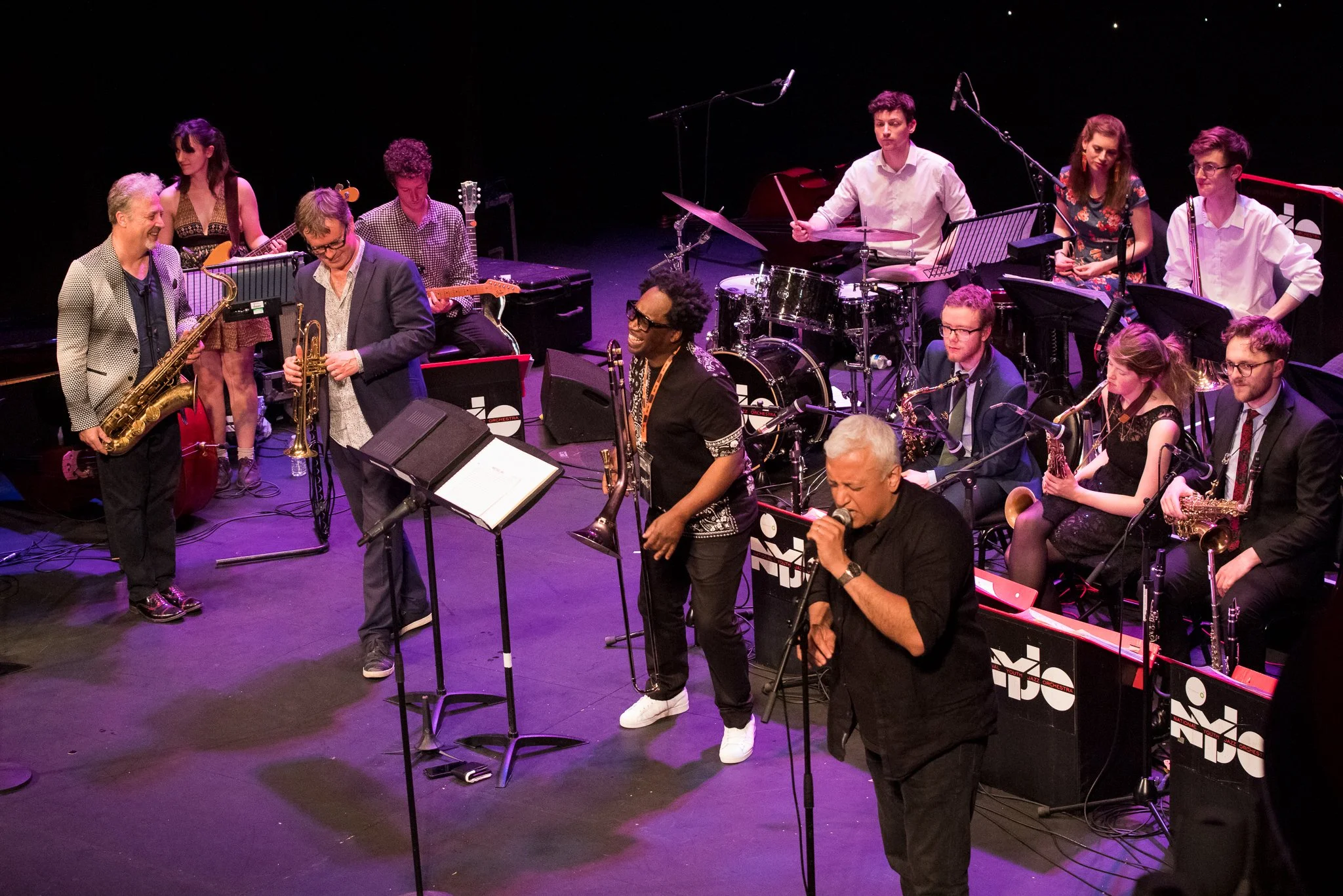Our first Gala Show featuring the National Youth Jazz Orchestra, Tim Garland, Shri Sriram, Dennis Rollins and the Ilario Ferrari Trio.