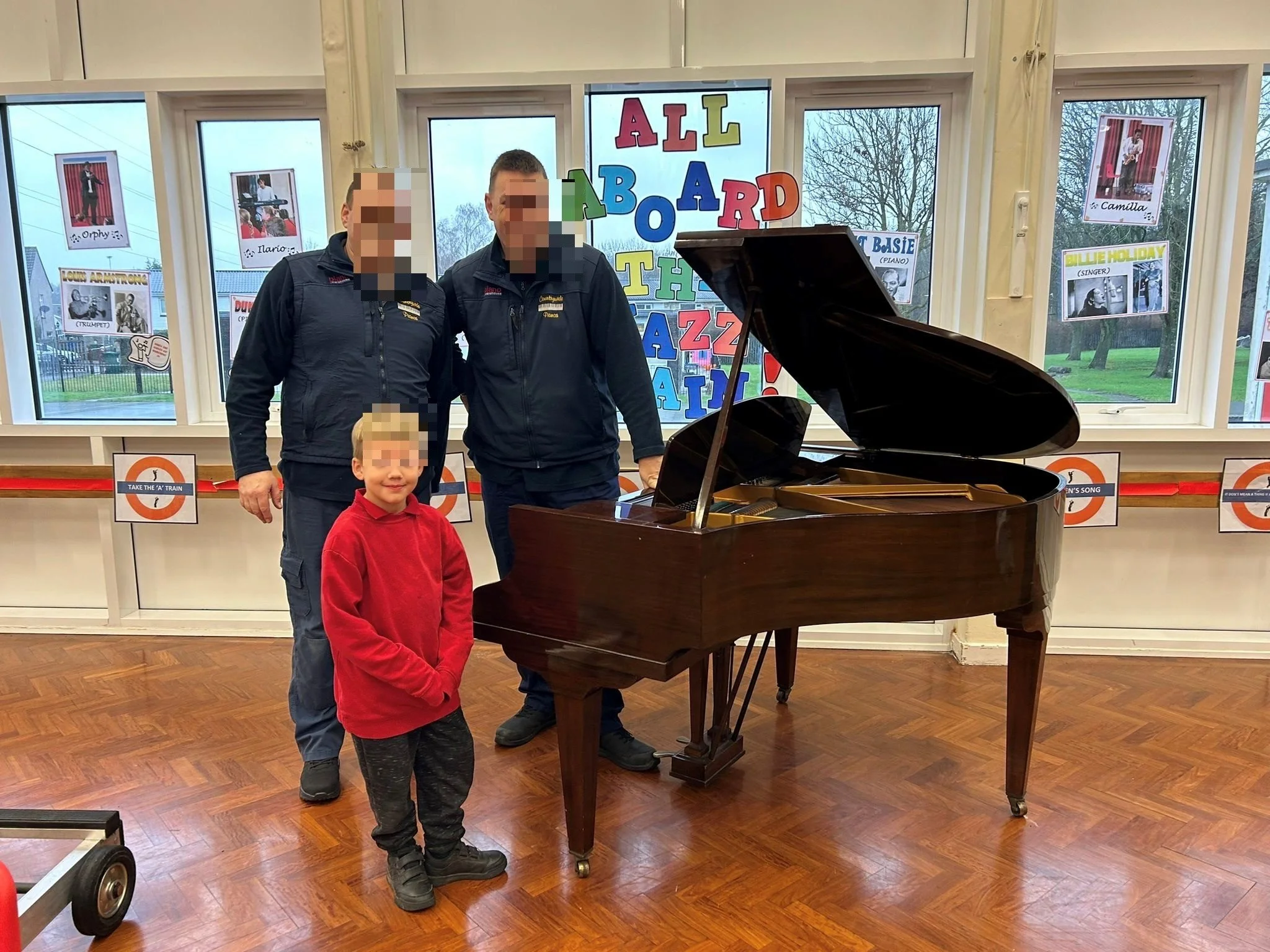 I managed to help donate a mini-grand to one primary school in need of a piano and to keep the legacy of music-making alive.