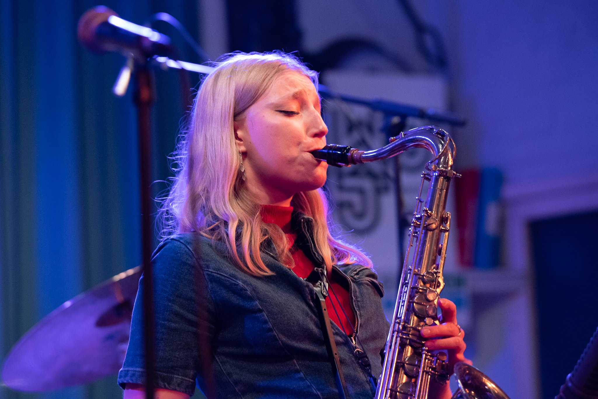 Emma Rawicz who performed with us live for a spellbound audience.