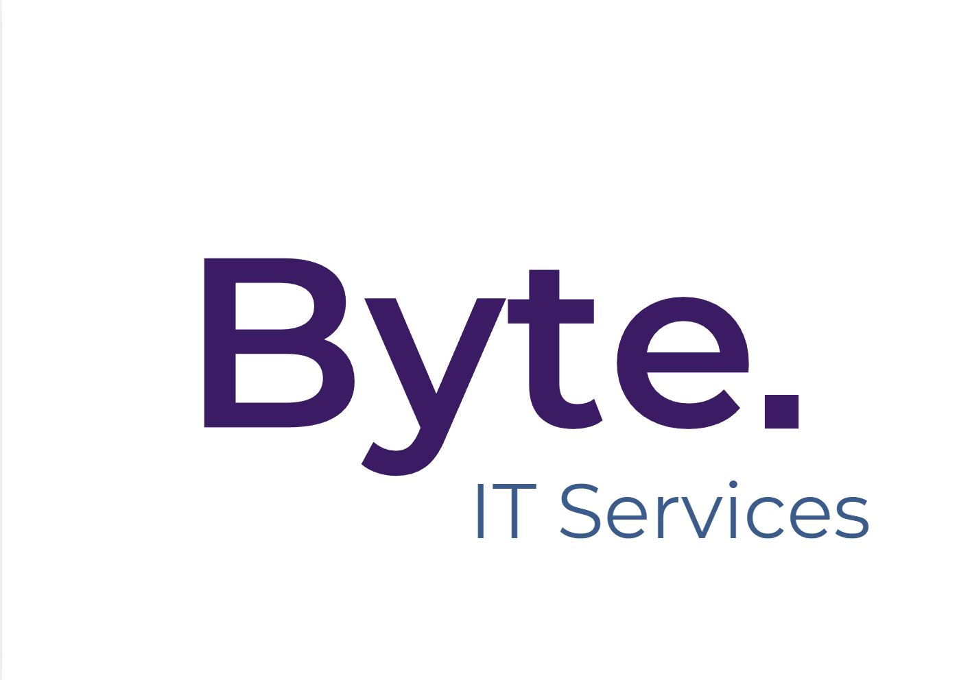 Logo for Byte IT Services with the company name and tagline.