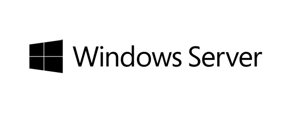 Windows Server logo with the text 'Windows Server' and a stylized window icon.