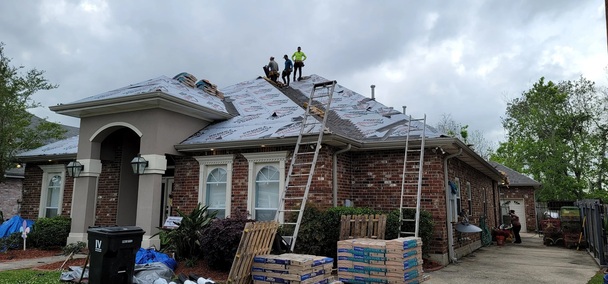 Residential roof installation New Orleans Austin Construction LLC
