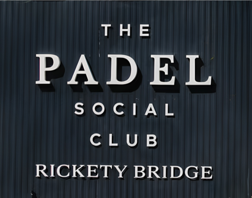 The Padel and Social Club at Rickety Bridge, our host venue.