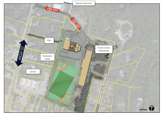 Former Deerfield Elementary School Property Recommended as Preferred Location for New Fire Station One&nbsp;