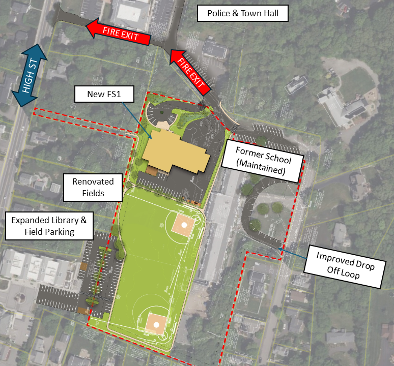 Site Plans for Future Fire Station 1 Updated