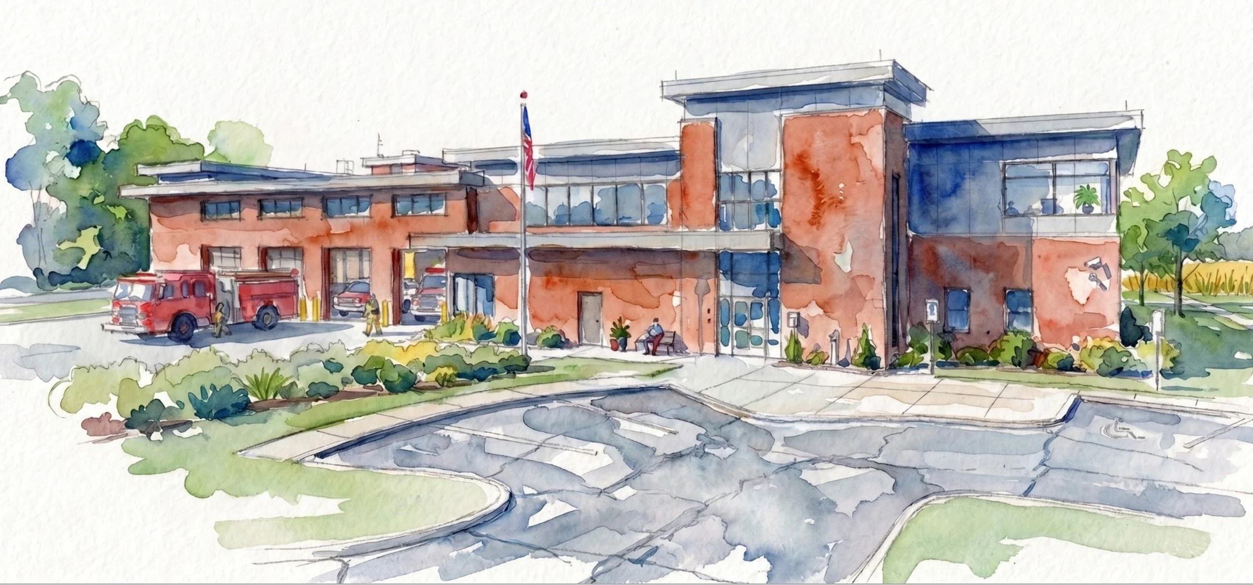 Westwood Select Board Adopts Revised Fire Station 1 Project Scope and Budget Ahead of Special Town Meeting