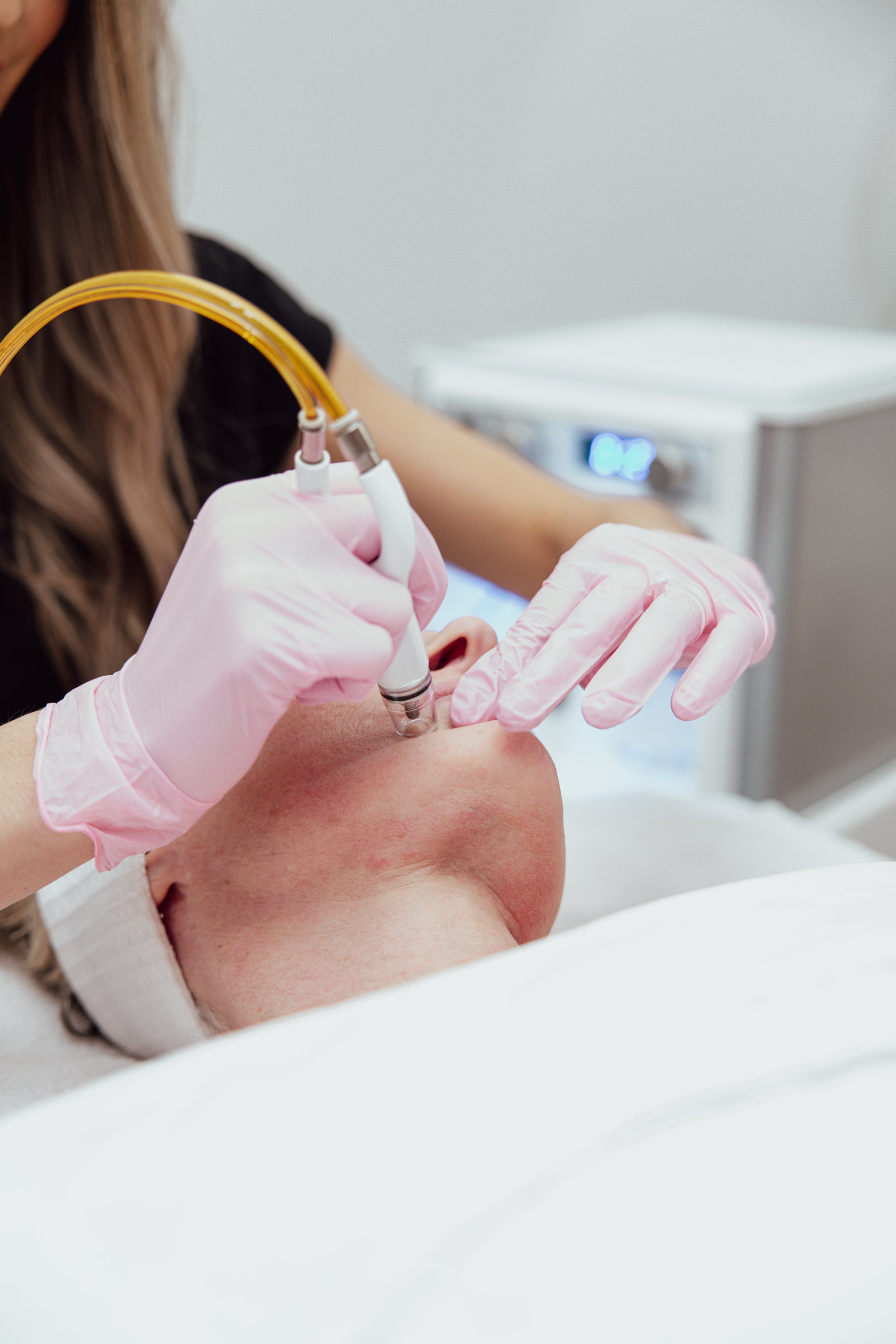 DiamondGlow treatment facial at Crafted Beauty Medical Spa