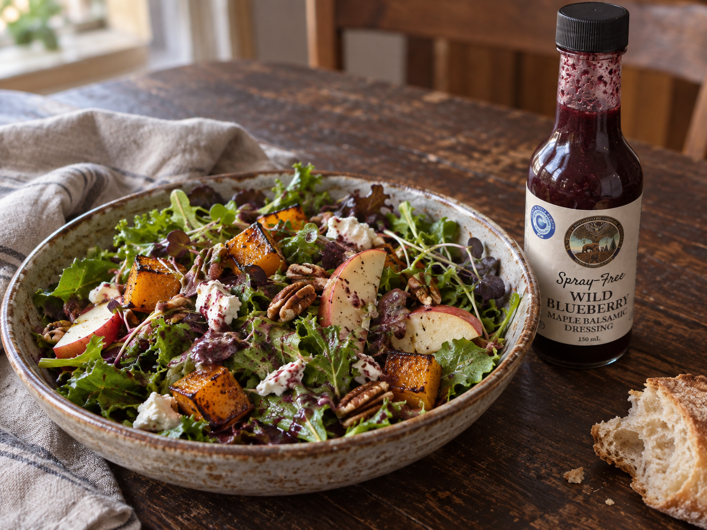 155 ML Spray Free Wild Blueberry Balsamic Salad Dressing