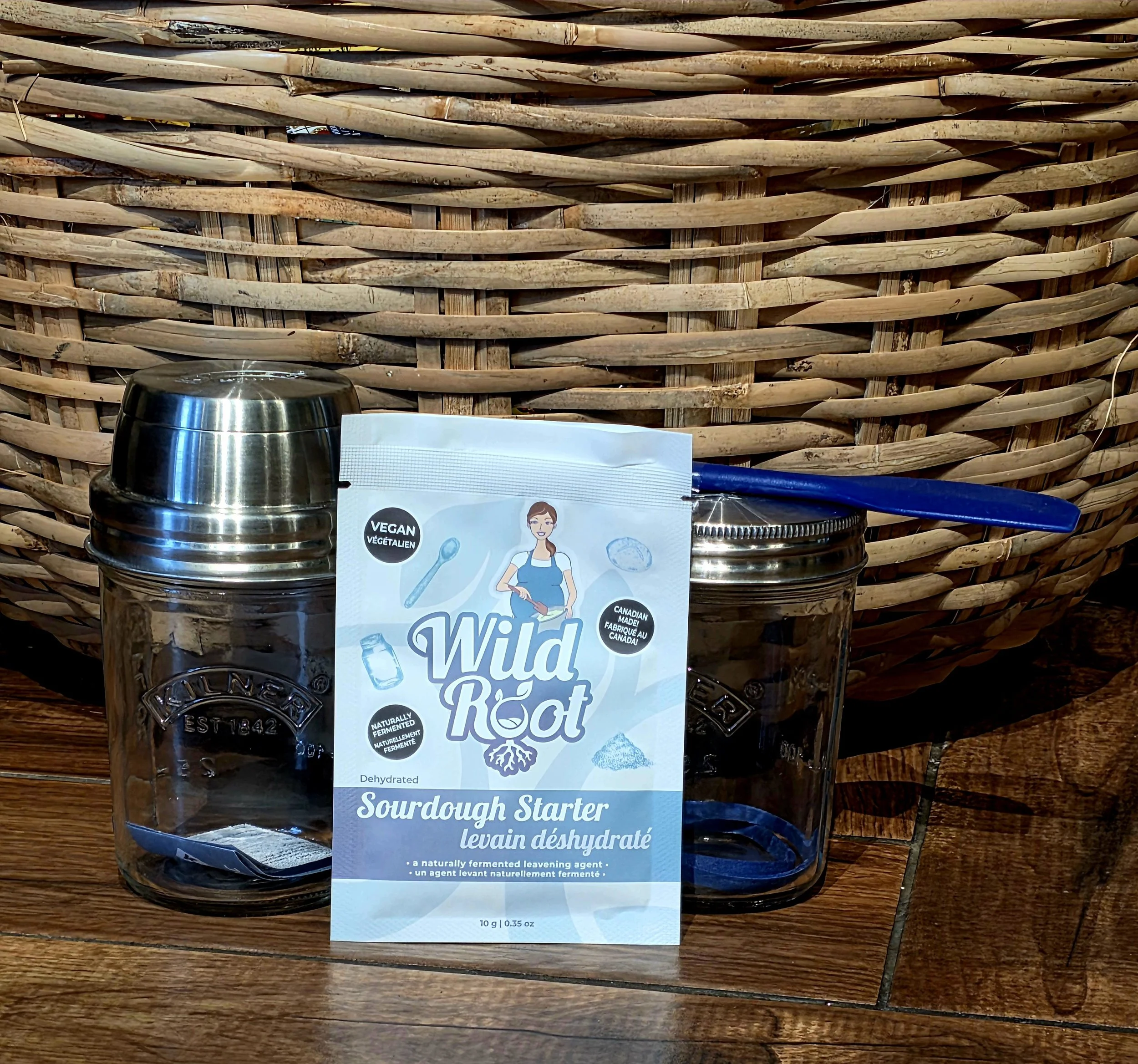 Wild Roots Sourdough Starter by Nourishing Circles