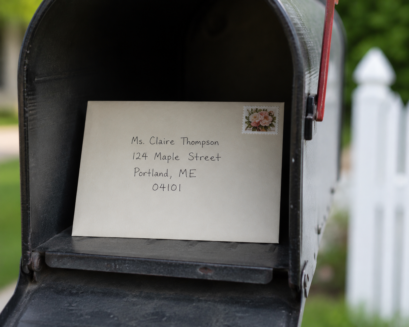 Personalized monthly letter with a story