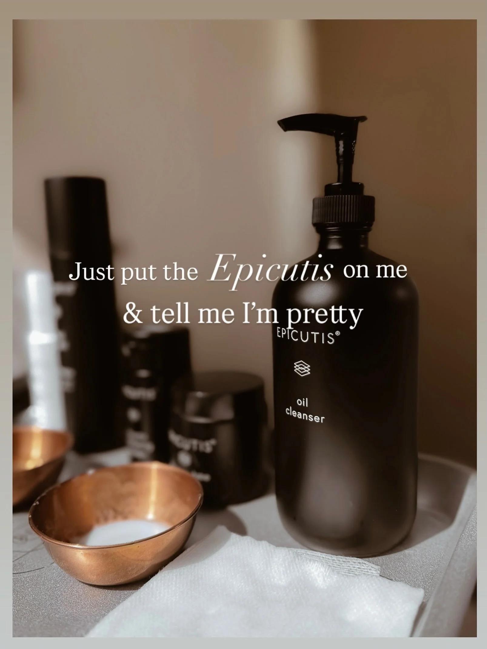 Just put the Epicutis on me &amp; tell me I&rsquo;m pretty. 🤎✨

Your skin deserves the finer things. Meet Epicutis &mdash; professional-grade skincare designed to nourish, hydrate, and support a healthy, glowing skin barrier.  Visit our website to o
