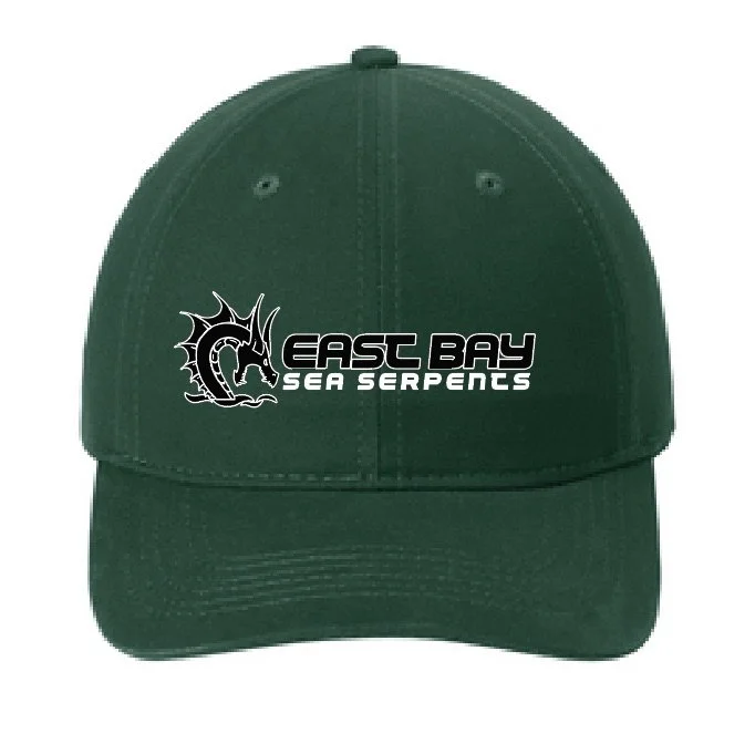 EBSS Twill Low-Profile Embroidered Dad Hat - Green