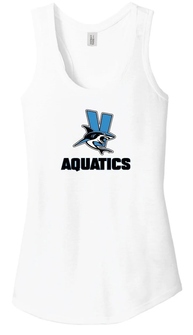 Vallejo Aquatics Ladies Tri-Blend Racerback Tank - 3 Colors