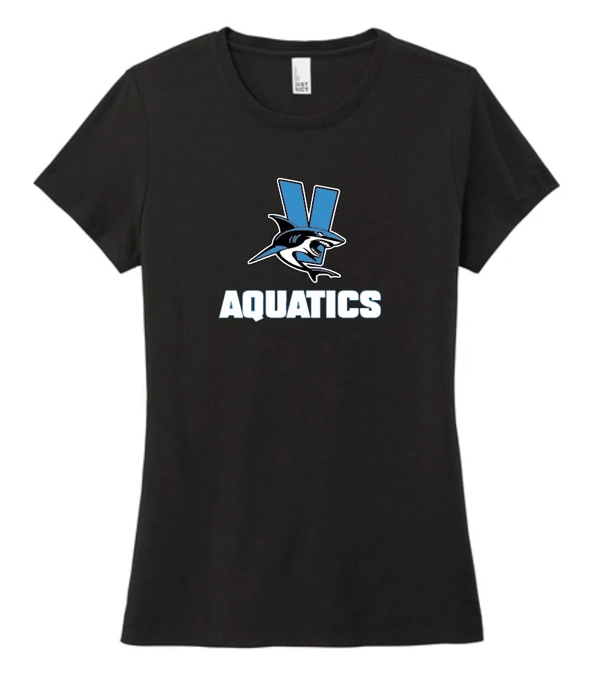 Vallejo Aquatics Ladies Tri-Blend Tee - 3 Colors