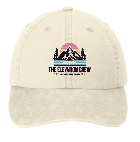 Elevation Crew Garment Washed Twill Cap