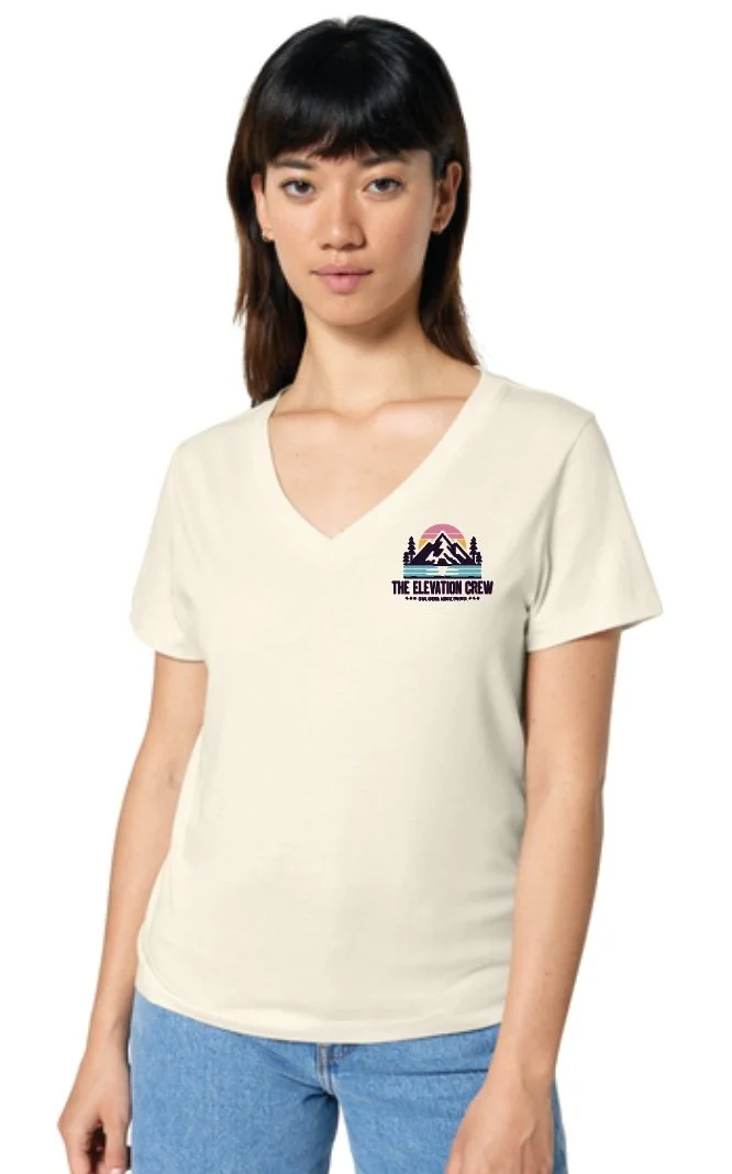 Elevation Crew Ladies Premium Cotton V-Neck