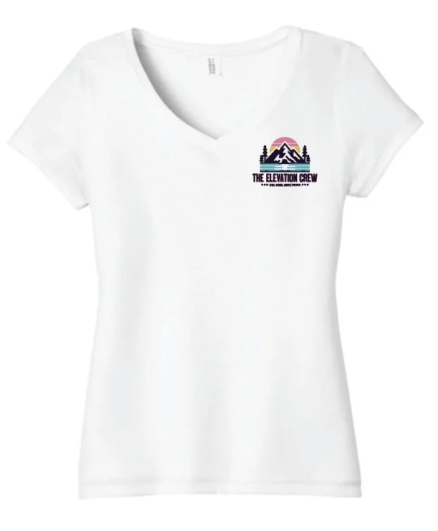 Elevation Crew Ladies Tri-Blend V-Neck Tee