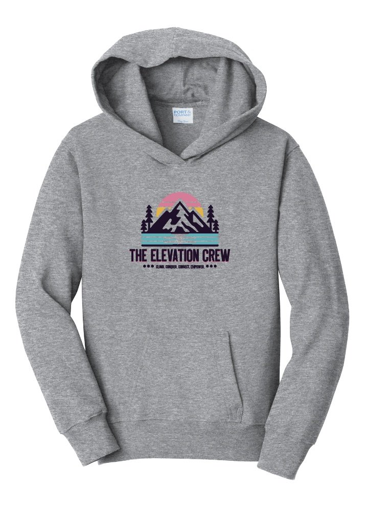 Elevation Crew Youth Hooded Sweatshirt