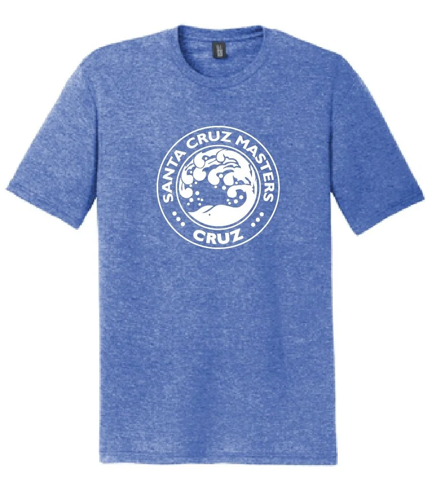 Santa Cruz Masters Unisex Tri-Blend Short Sleeve Tee