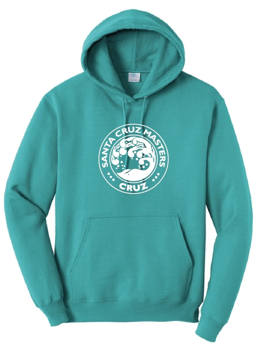 SCM Hooded Sweatshirt - Bright Aqua