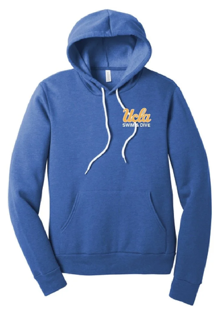 UCLA Swim & Dive Unisex Hooded COZY SOFT Sweatshirt - Printed - 4 Colors