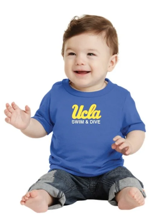 UCLA Swim & Dive Baby Tee