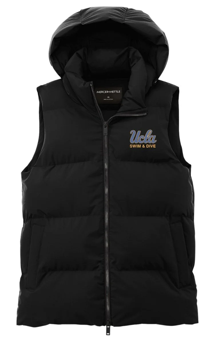 UCLA Swim & Dive Ladies Puffer Vest
