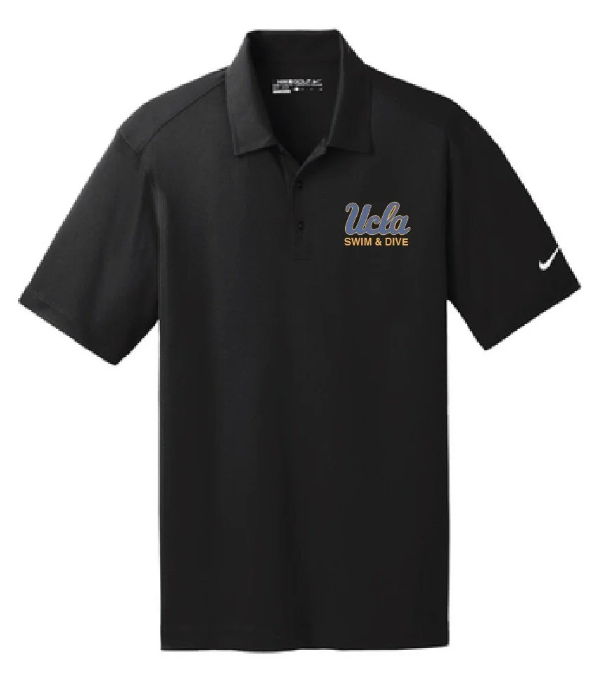 UCLA Swim Dive Nike Dri-Fit Polo - Printed - 4 Colors