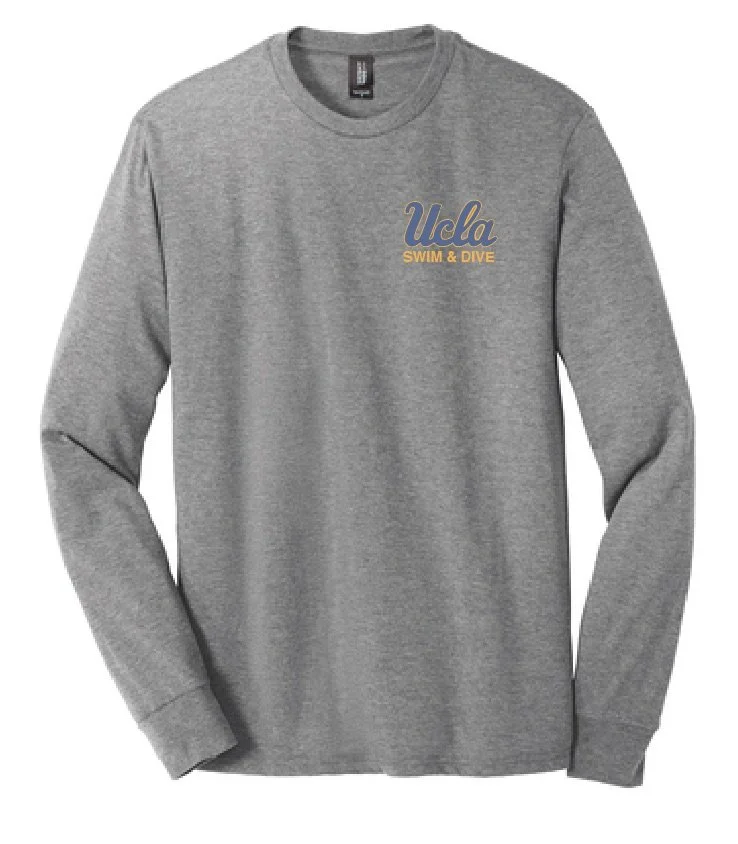 UCLA Swim Dive Unisex Tri-Blend Long Sleeve Tee - 4 colors