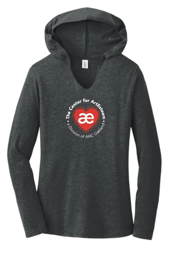 Art Esteem Ladies Tri-Blend Hooded Long Sleeve