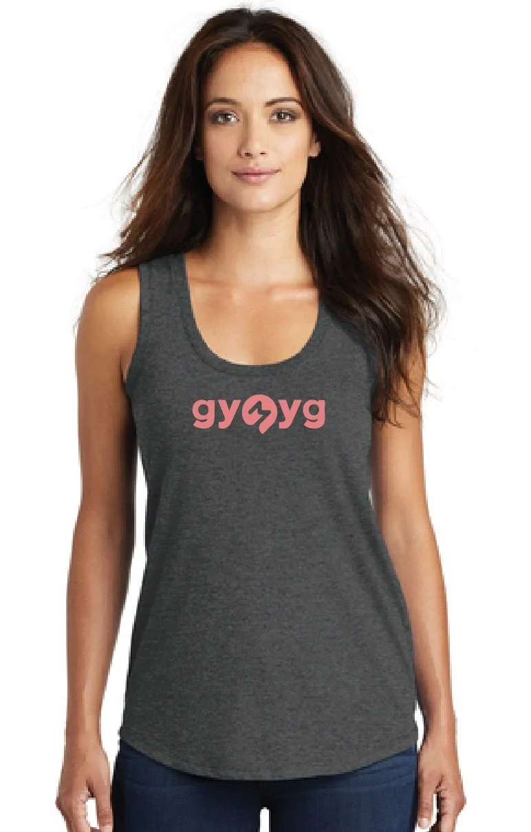 Gymyg Ladies Tri-Blend Scoop Racerback Tank