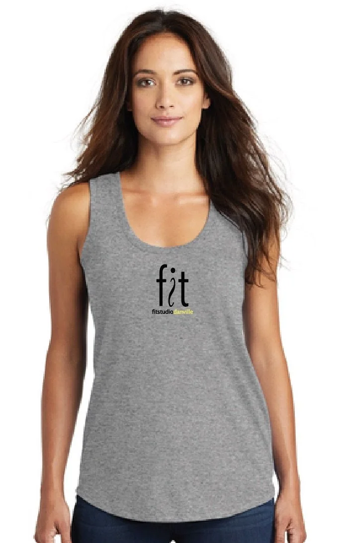 Fit Studio Ladies Tri-Blend Racerback Tank - 4 Colors