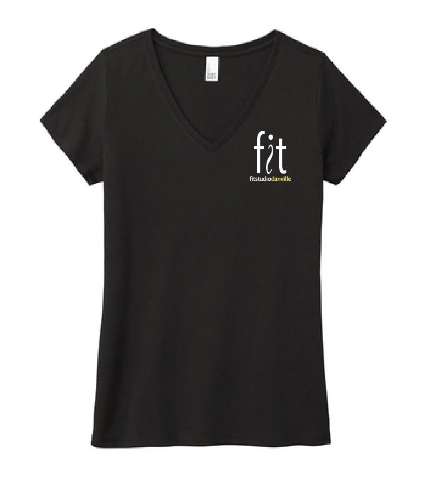 Fit Studio Ladies Tri-Blend V-Neck - 4 Colors