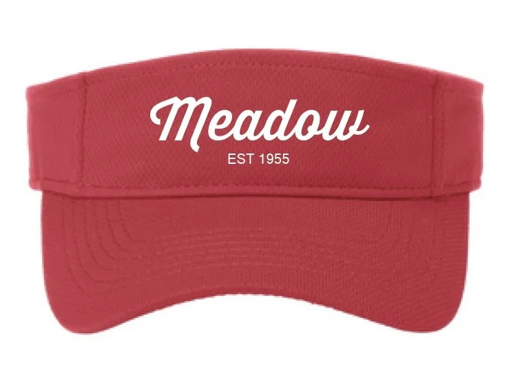 Meadow Tennis Embroidered Action Visor