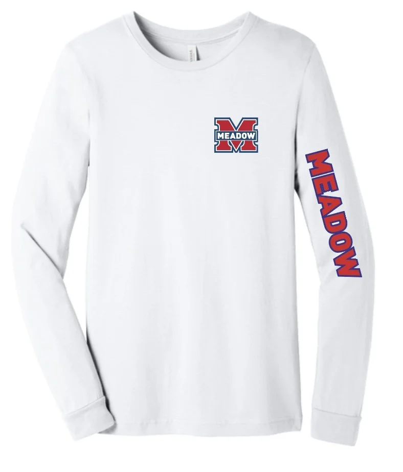 Meadow Unisex Cotton Long Sleeve Tee - Youth and Adult