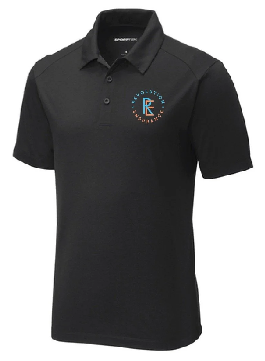 Revolution Endurance Tri-Blend Polo - black