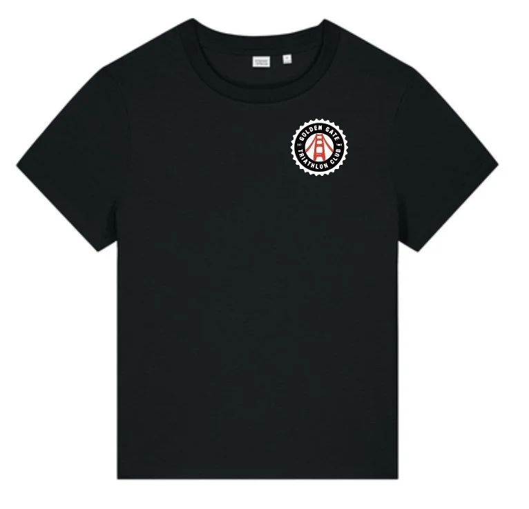 GGTC Ladies Boxy Premium Cotton Tee - Black