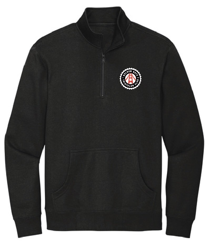 GGTC Unisex Quarter Zip Sweatshirt with Kangaroo Pocket