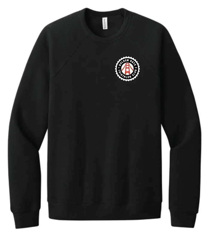 GGTC Unisex Super Soft Sponge Fleece Crewneck Sweatshirt - Map Back! - 4 Colors