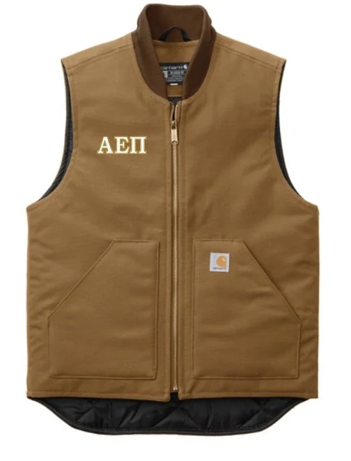 Alpha Epsilon Pi Carhartt Duck Vest