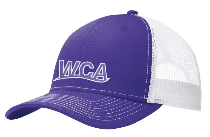WCA Embroidered Snap-Back Trucker - Purple